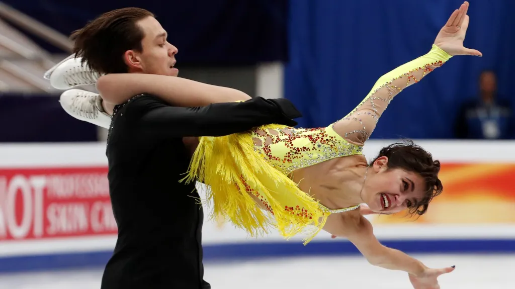 Michal Češka a Cortney Mansourová