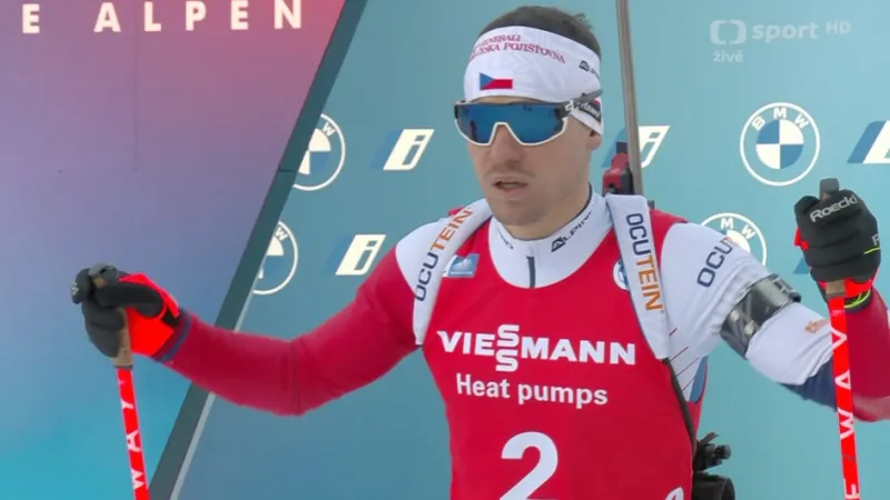 Sestřih sprintu biatlonistů SP v Ruhpoldingu