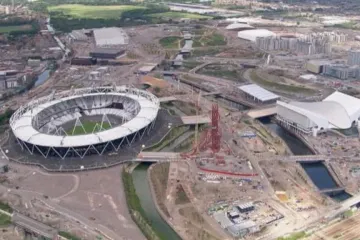 Olympijské centrum v londýnském Stratfordu