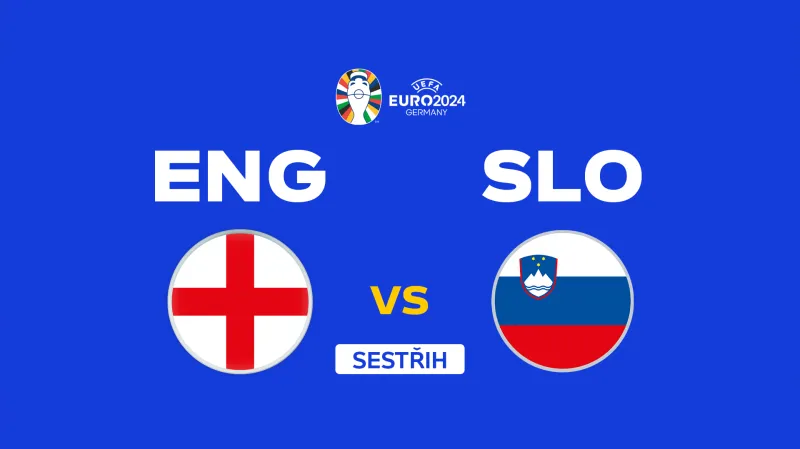 Sestřih utkání Anglie – Slovinsko