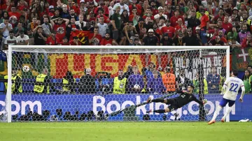 Penaltový rozstřel v utkání Portugalsko – Francie