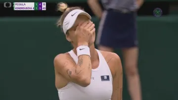 Vondroušová prošla poprvé do semifinále Wimbledonu