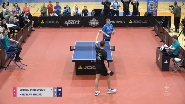 Stolní tenisté Chodova v úvodním semifinále přehráli Ostravu