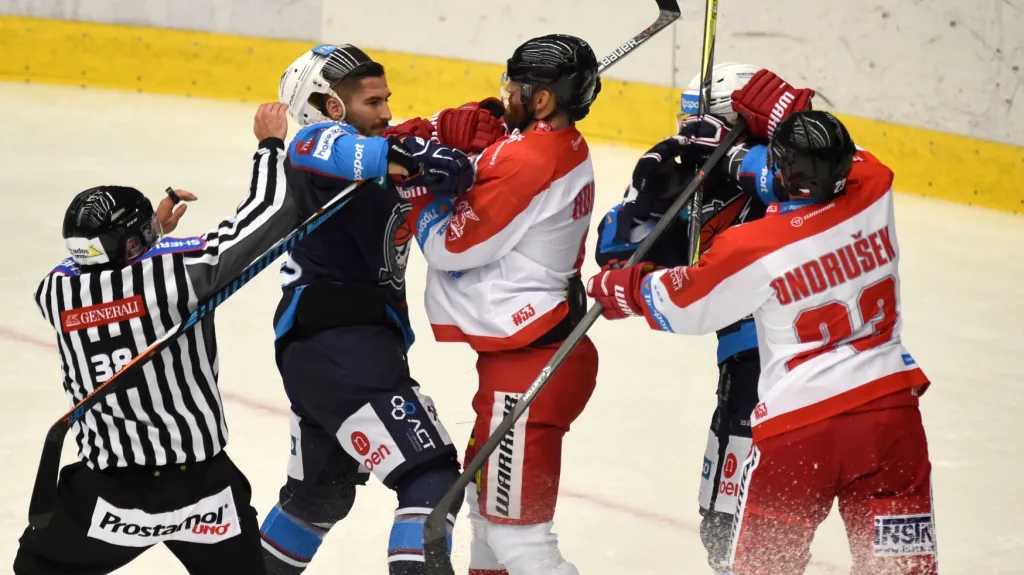 Utkání Chomutov - Olomouc