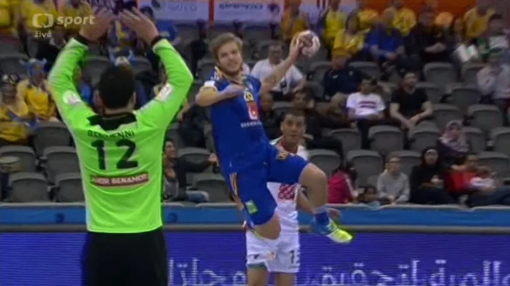 Sestřih utkání Švédsko - Alžírsko