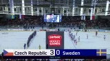 Sestřih utkání Česko - Švédsko