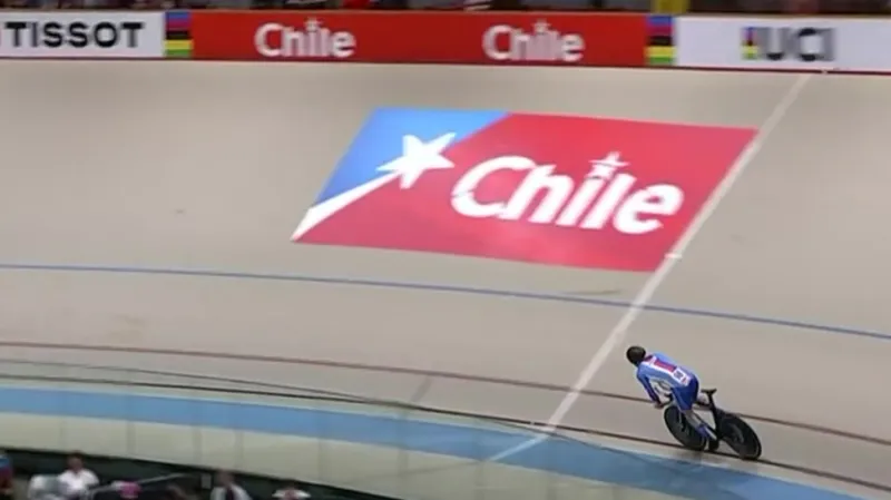 Peterka zajel sedmý nejlepší čas v závodě na jeden kilometr s pevným startem