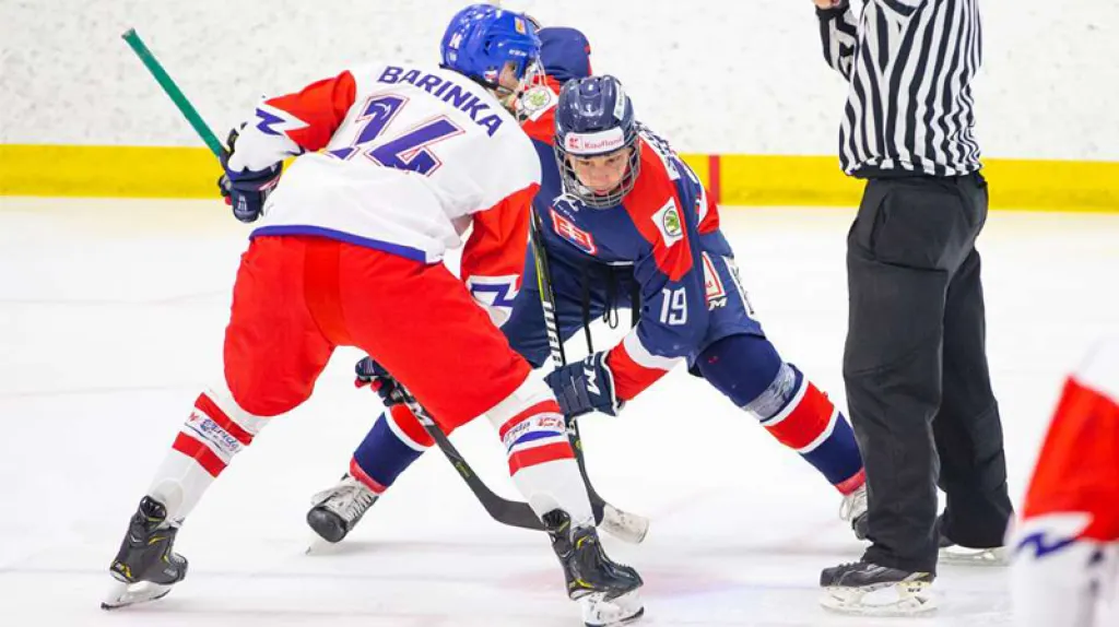 Utkání Česko "18" - Slovensko "18"