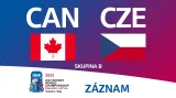 Záznam utkání Kanada – Česko