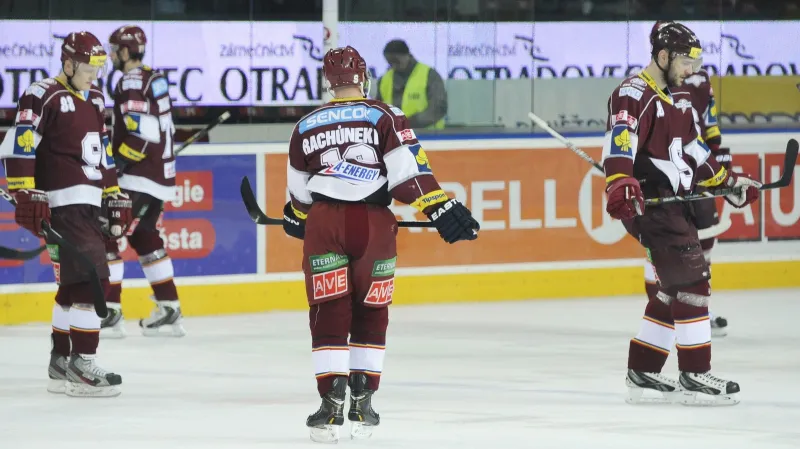 Zklamaní hokejisté Sparty