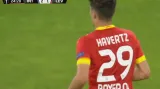 Gól v utkání Inter - Leverkusen: Havertz - 2:1 (24. min.)
