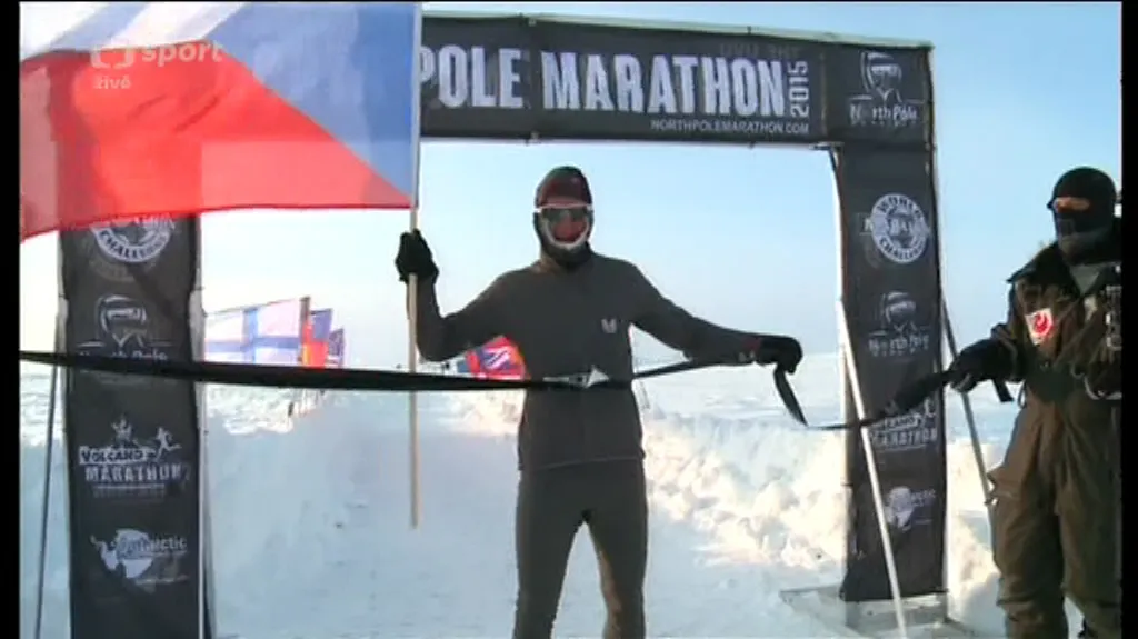 North Pole Marathon ovládl Čech Petr Vabroušek