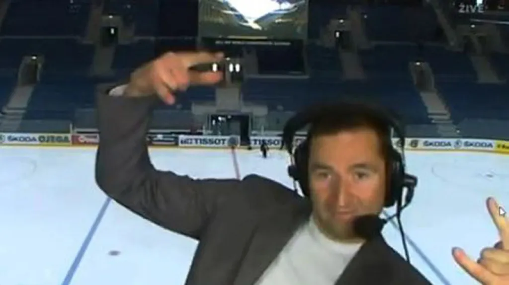 Robert Záruba se připravuje na živý vstup