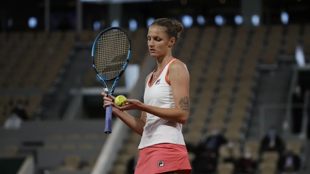Karolína Plíšková na Roland Garros