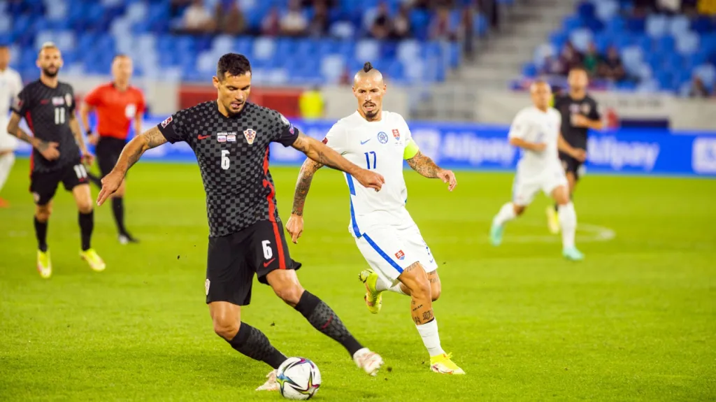 Utkání Slovensko - Chorvatsko