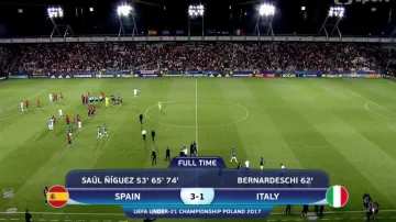 Sestřih utkání Španělsko U21 - Itálie U21