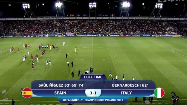 Sestřih utkání Španělsko U21 - Itálie U21