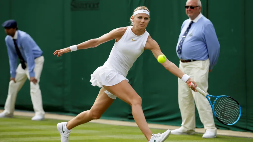 Lucie Šafářová ve druhém kole Wimbledonu