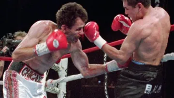 Genaro Hernández a Oscar De La Hoya