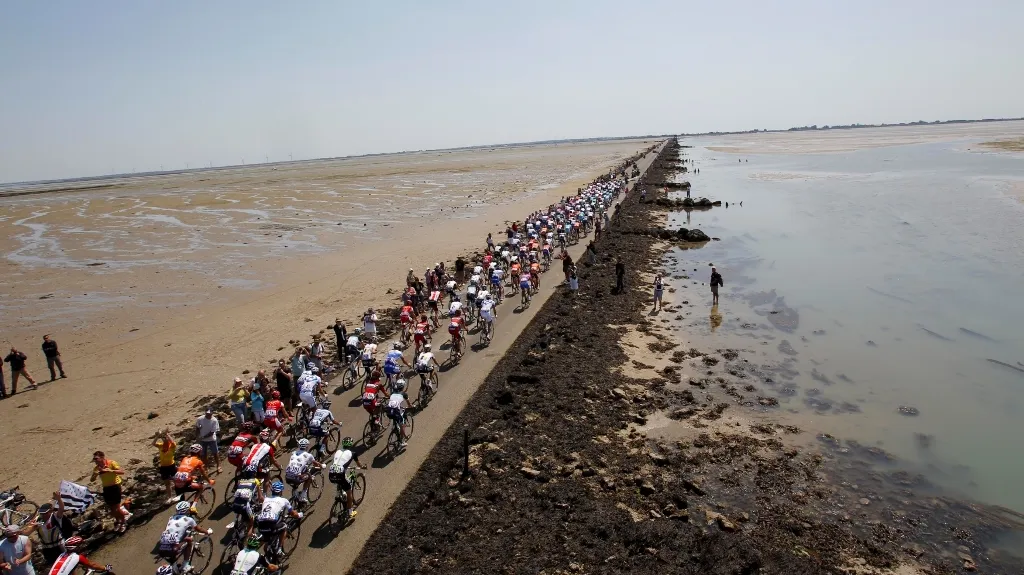 Peloton Tour u ostrova Noirmoutier v roce 2011
