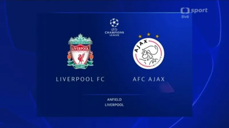 Sestřih utkání Liverpool - Ajax Amsterdam