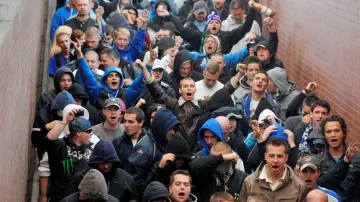 Fanoušci Baníku Ostrava