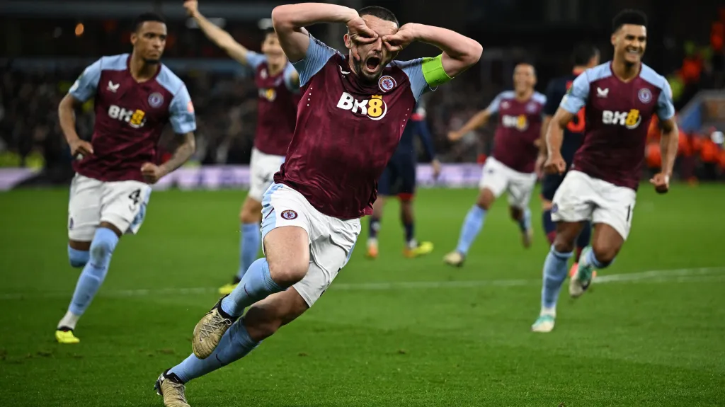 John McGinn z Aston Villy a jeho typická gólová oslava