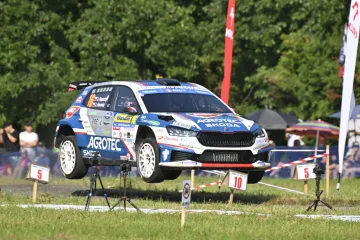 Jan Kopecký na Barum rallye