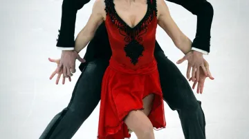 Nathalie Pechalatová a Fabian Bourzat