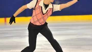 Krasobruslař Michal Březina