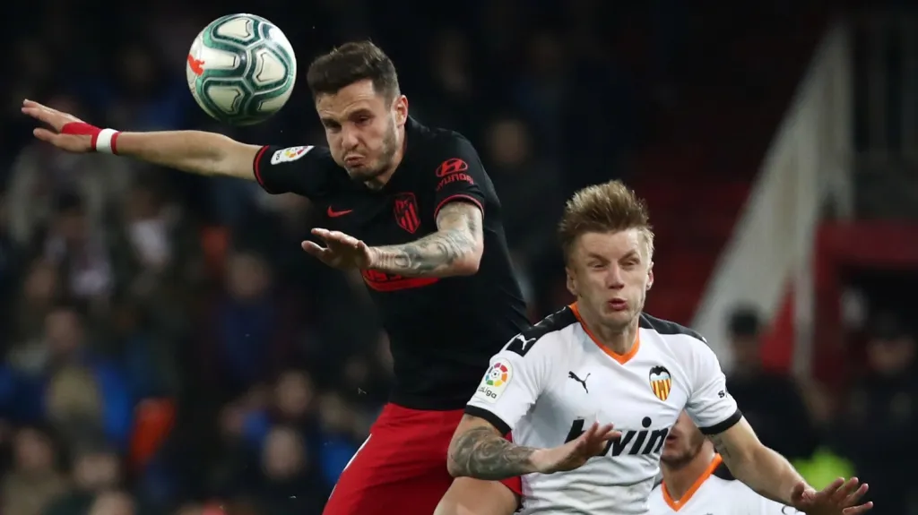 Utkání Valencia - Atlético Madrid