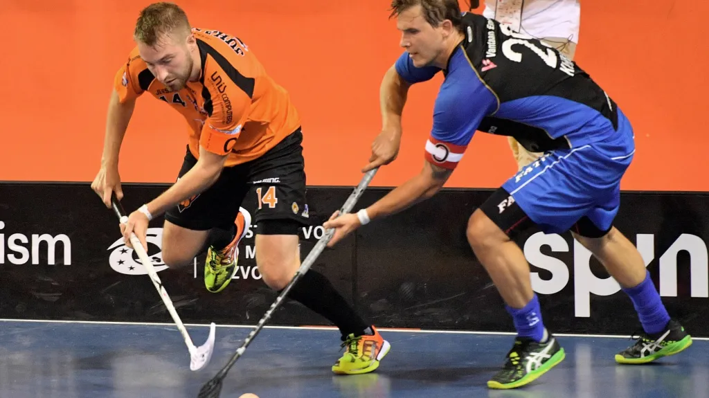 Jiří Juhaňák (vlevo) a Jani Kukkola na Czech Open