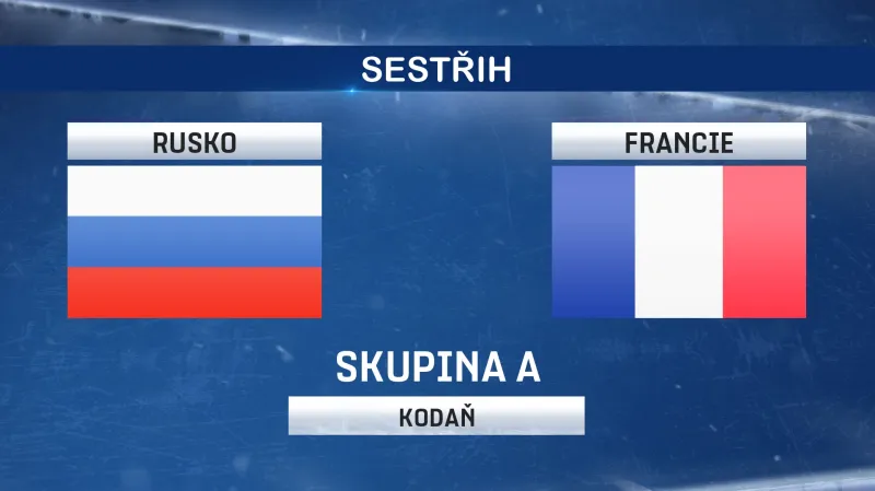 Sestřih utkání Rusko - Francie