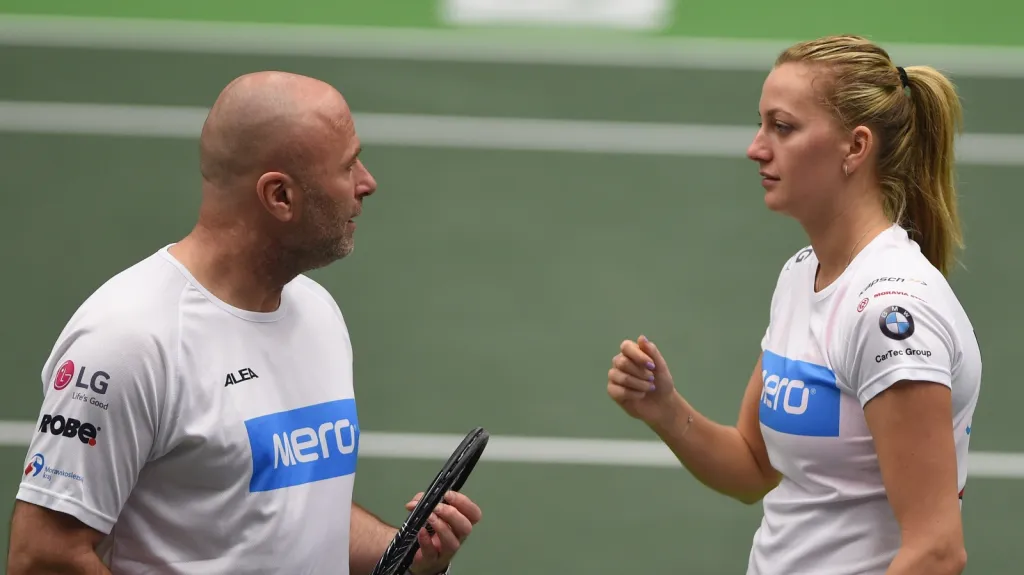 David Kotyza a Petra Kvitová