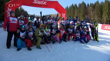 Krpálek se zúčastnil lyžařského MČR novinářů