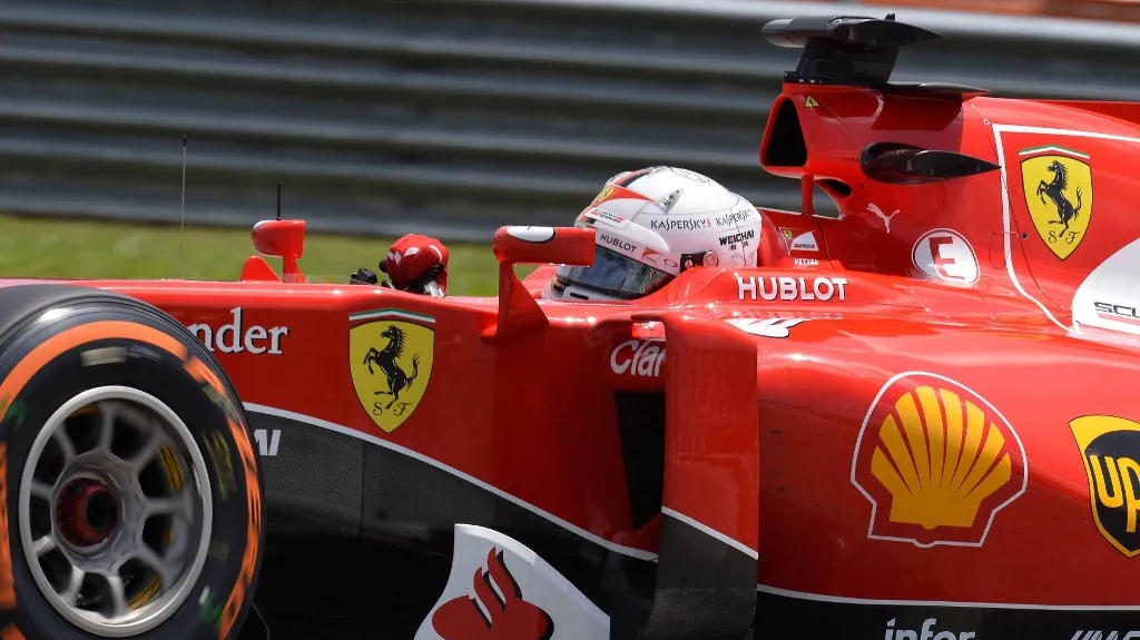 Sebastian Vettel s ferrari
