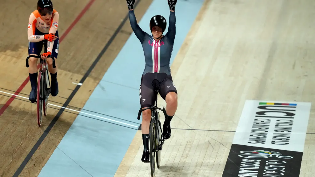 Jennifer Valenteová vyhrává scratch na MS 2023