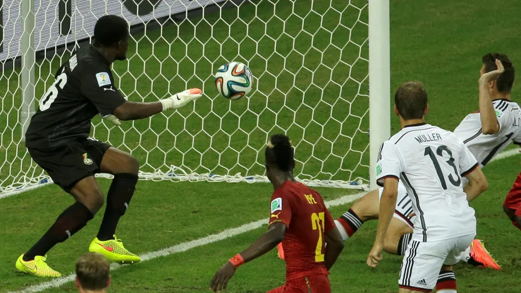 Utkání Německo - Ghana