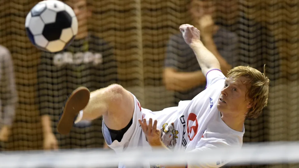 Nohejbalový reprezentant Ondřej Vít