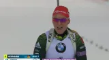 Sestřih stíhacího závodu biatlonistek