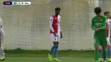 Gól v utkání Slavia Praha - Peking Kuo-an: Olayinka - 1:0 (16. min.)
