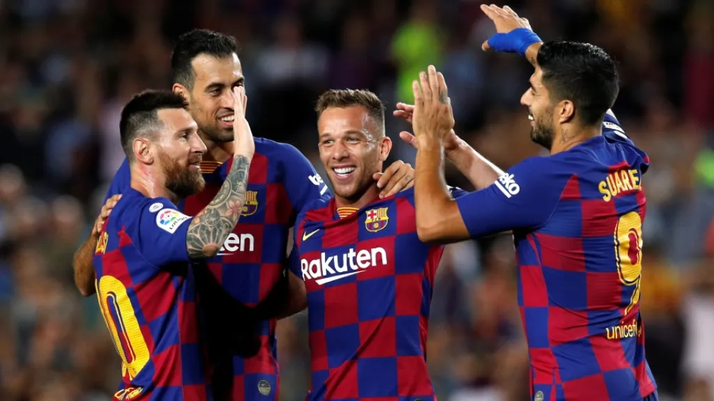 Fotbalisté Barcelony
