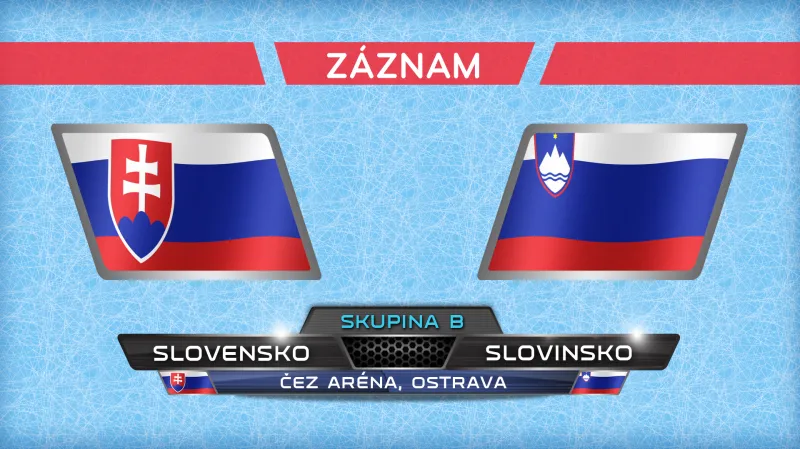 Záznam utkání Slovensko - Slovinsko