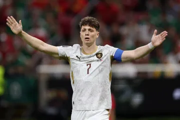 Ladislav Krejčí v zápase s Jižní Koreou