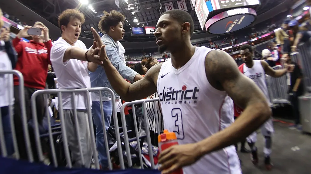 Bradley Beal s fanoušky Wizards