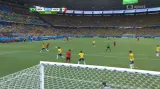 Šance v utkání Brazílie - Mexiko: Herrerův nebezpečný pokus (57. min.)