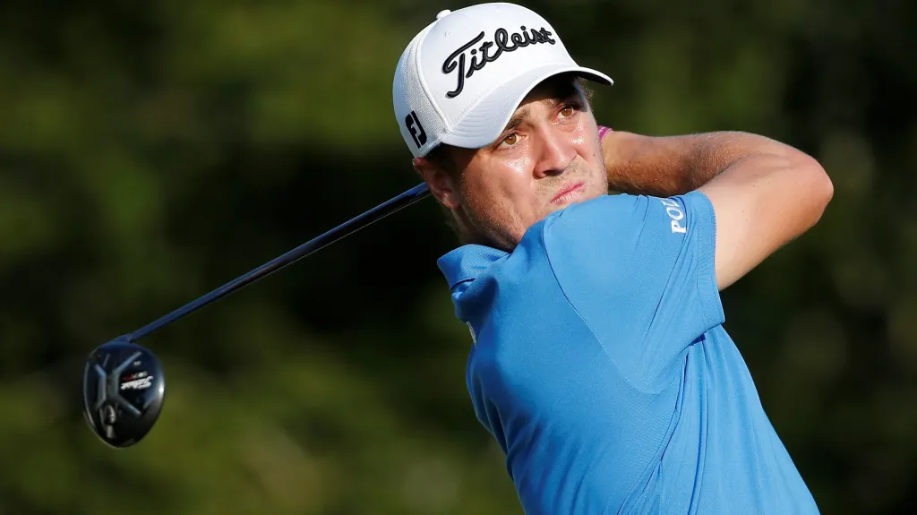 Americký golfista Justin Thomas