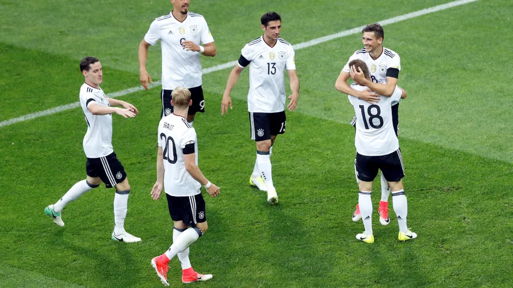 Radost fotbalistů Německa