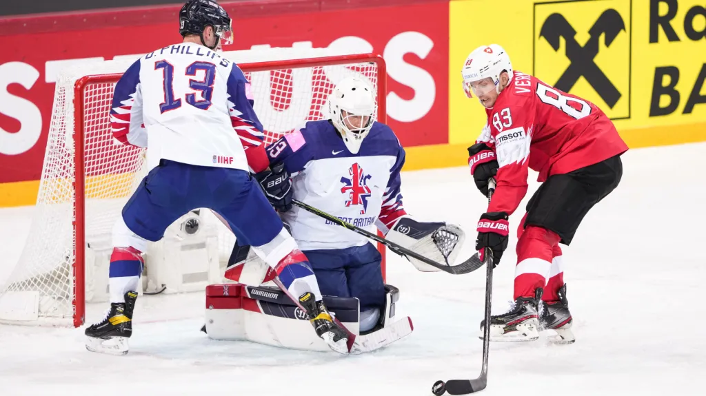 Utkání Švýcarsko - Velká Británie