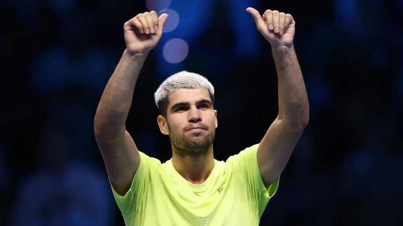 Alcaraz zakončí sezonu jako světová jednička